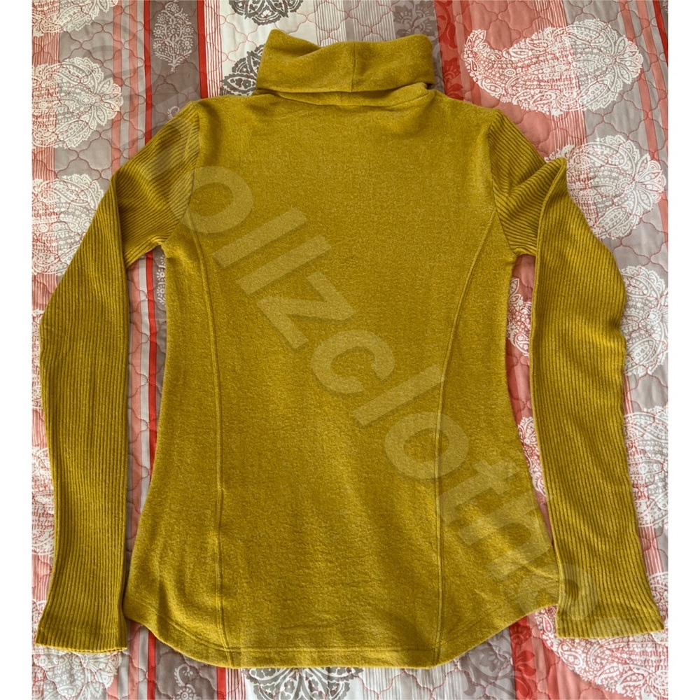 Anthropologie Saturday Sunday Brushed Fleece Turtleneck Long Sleeve NWT - Picture 12 of 13